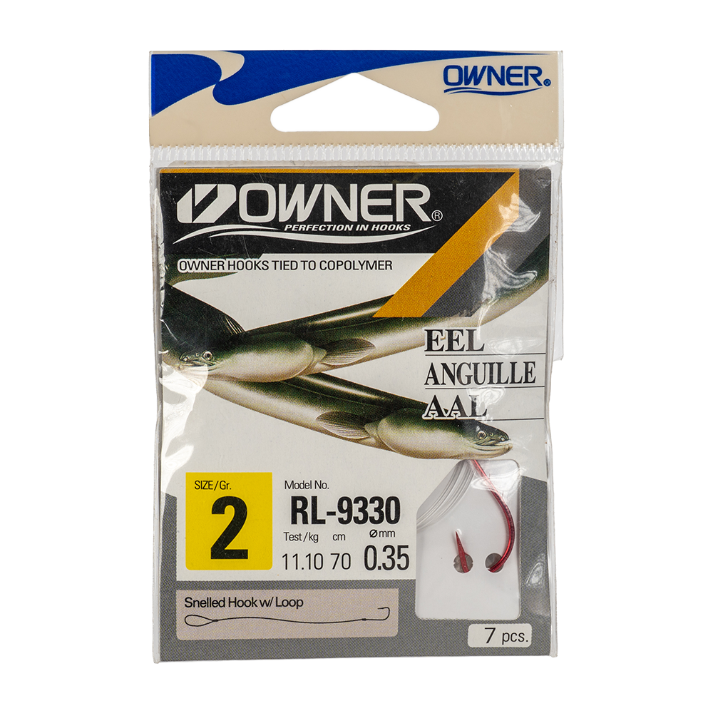Крючок с поводком Owner RL-9330 02-0.35. Фото №1