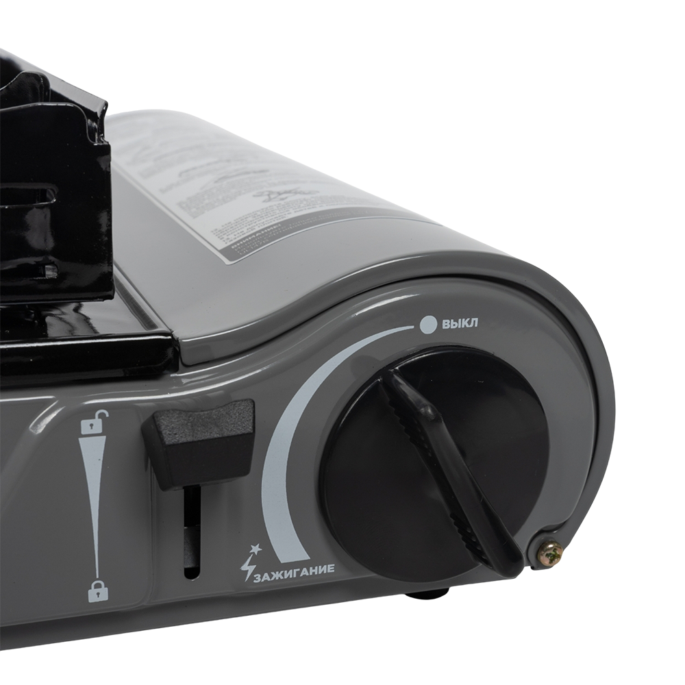 Плита газовая портативная в кейсе, горелка стальная, ветрозащита (N-MS-3900DFW) NISUS. Фото №6