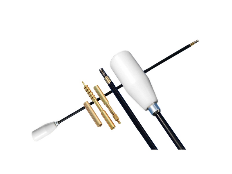 Шомпол ЧИСТОGUN с покрытием, .22-.26 калибр , L=110 см., + (CH-22J, CH-AL-4, A2S-AL-2). Фото №1