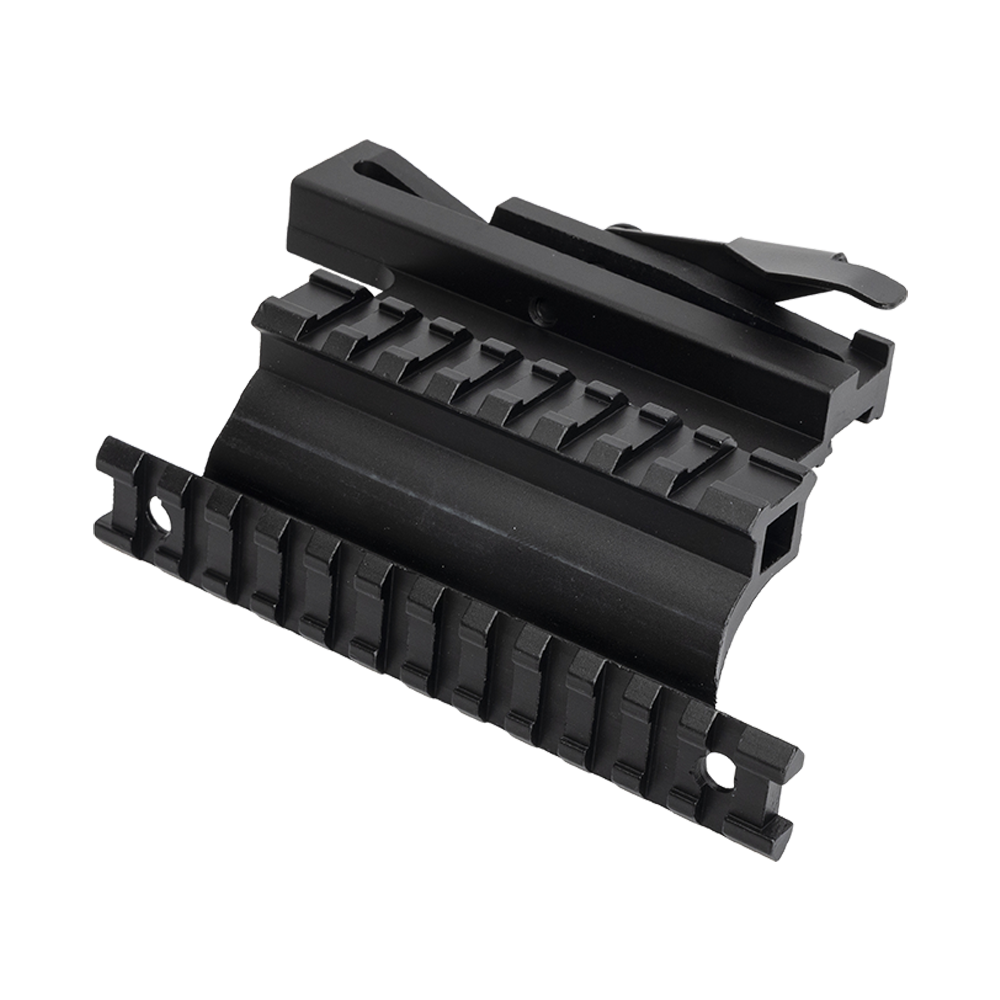 Кронштейн боковой для Сайга, Вепрь (быстросъемный) с 2-мя планками Weaver. Фото №1