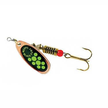 Блесна вращающаяся Mepps BLACK FURY 3 COPPER/CHARTREUSE. Фото №2