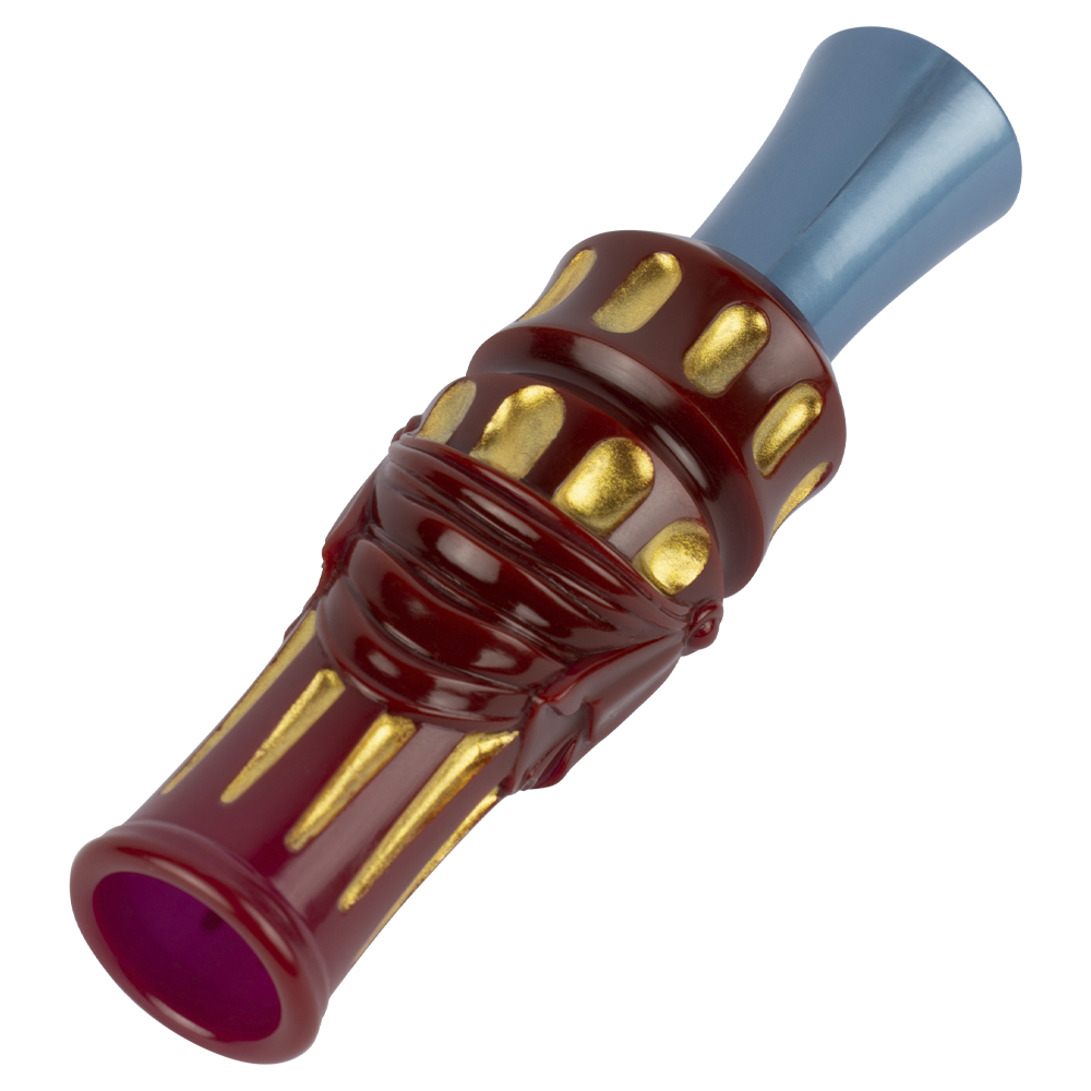 Манок ЗС Pharaon, на утку, золото-синий. Фото №2