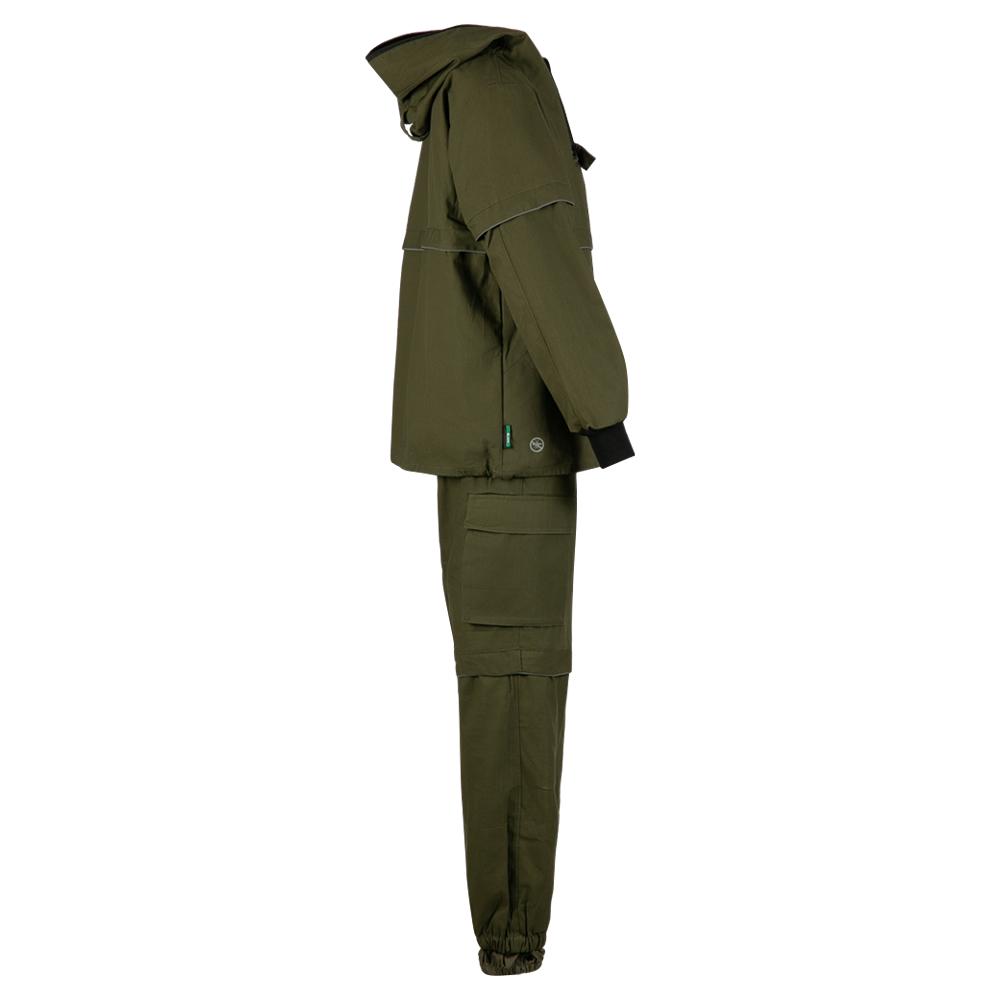 Костюм летний Антигнус-Люкс с ловушками и пыльниками цвет Хаки ткань Палатка (Р:56-58,Рост:182-188). Фото №5