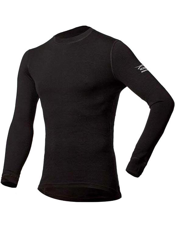 Футболка  Norveg Soft Футболка мужская с длинным рукавом цвет черный, разм XXL. Фото №1