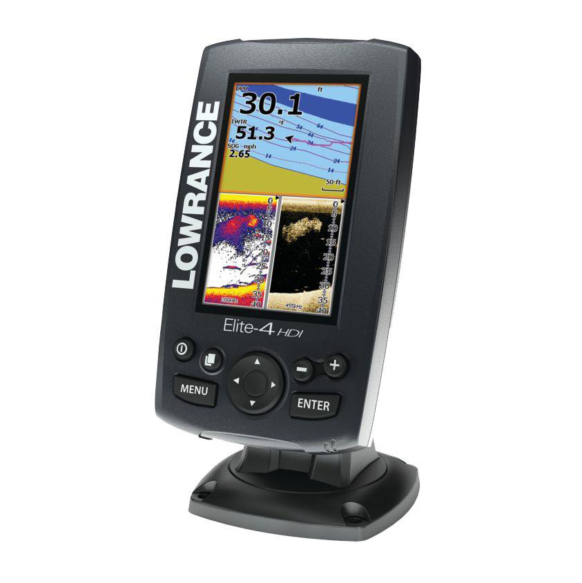 Эхолот Lowrange ELITE-4 HDI 83/200 455/800KHZ. Фото №2