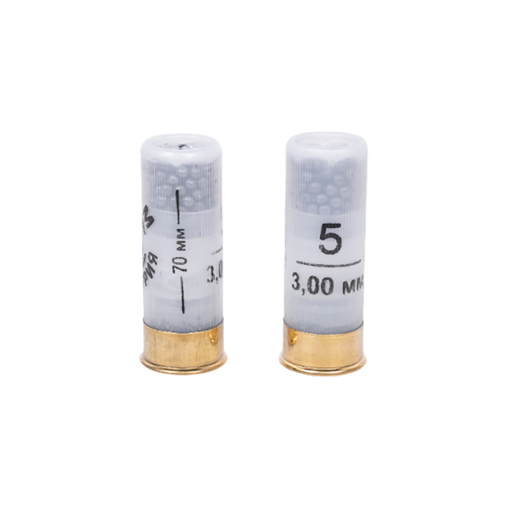 СКМ Патрон охотничий 12/70, №5 33 гр. (бесконтейнерный) "Элит" (п. Импорт) ( в пачке 25 шт.). Фото №3