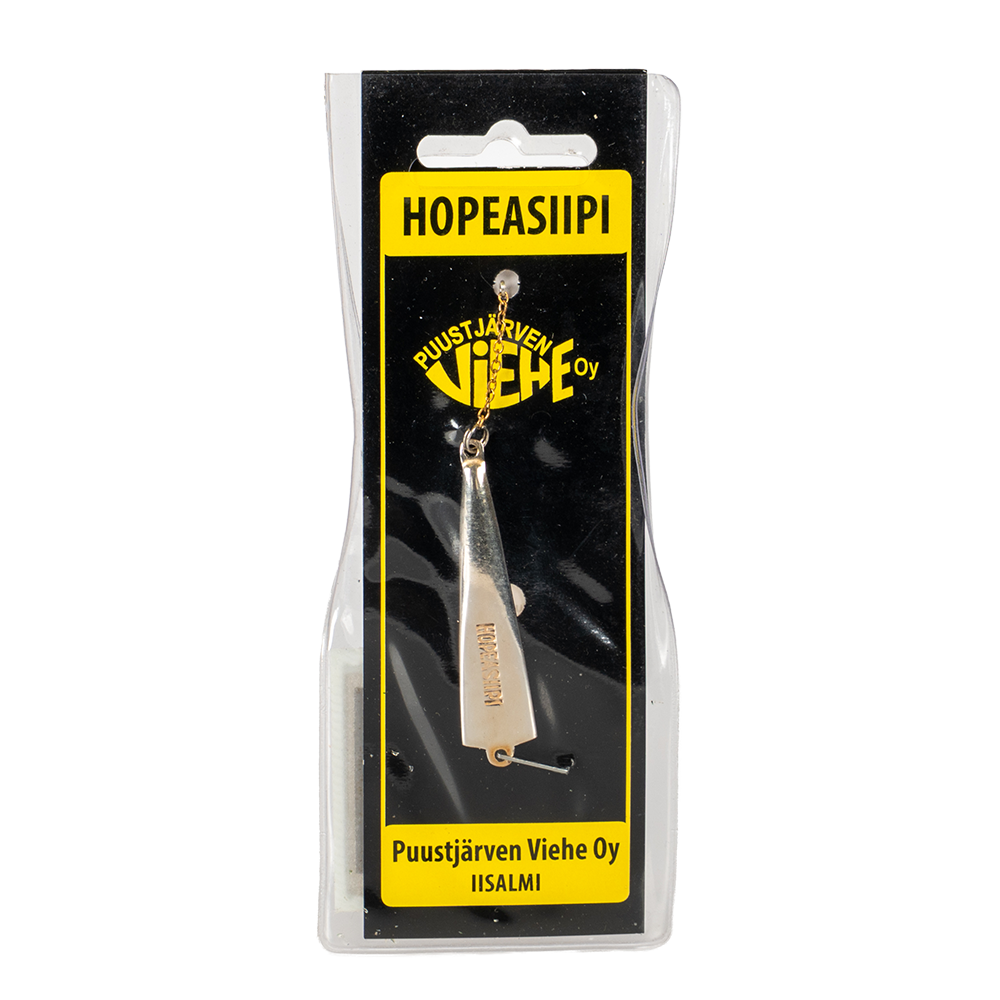 Блесна Puustjarven HOPEASIIPI 50мм, 8гр, цвет (TOM/HOP) цепочка-крючок. Фото №1