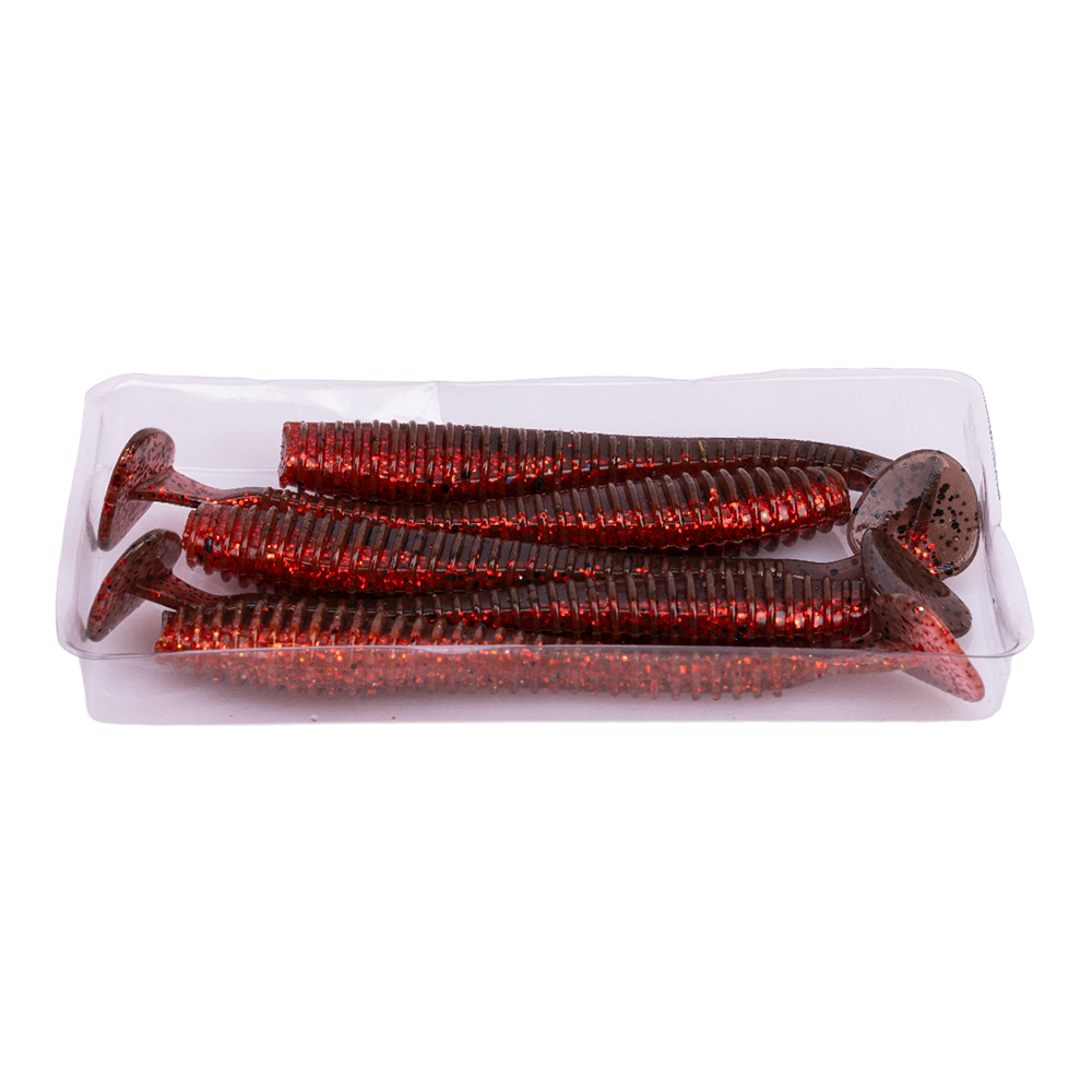 Силиконовая приманка FORMAT DIPLOMAT 100mm, цвет F09, (5шт). Фото №4