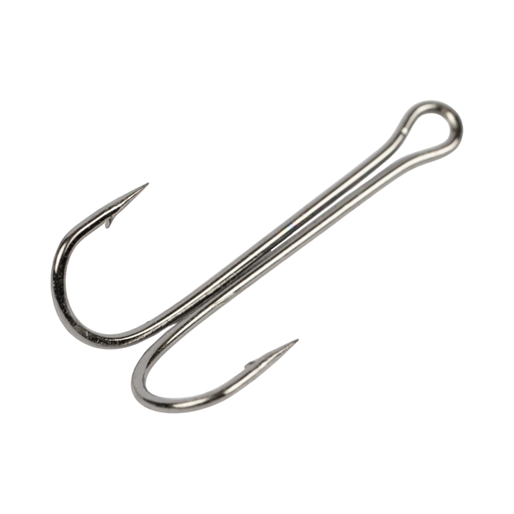Крючок двойной "Volzhanka X Long Double Hook 90°" #8 (10шт.уп). Фото №3