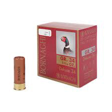 Патрон BORNAGHI Deluxe 34 дробь №0 12/70, 34гр.(в пачке 25шт) (в коробке 250шт). Фото №2