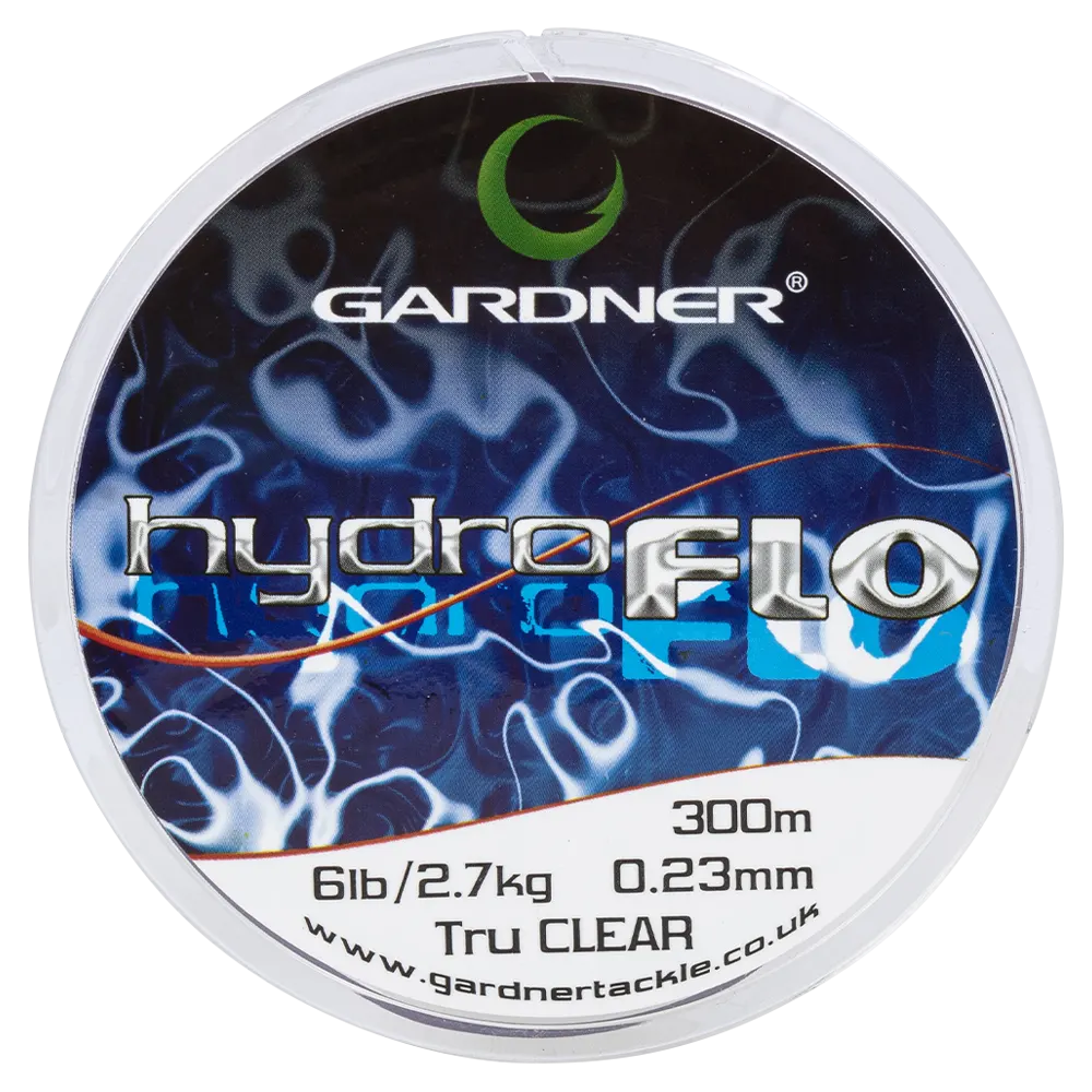 Леска "GARDNER" HYDRO-FLO 6lb 0,23mm 300m CLEAR. Фото №1