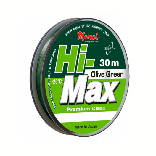 Леска многослойная Momoi Hi-Max Olive Green 150м 0,35мм 13,0кг				. Фото №2