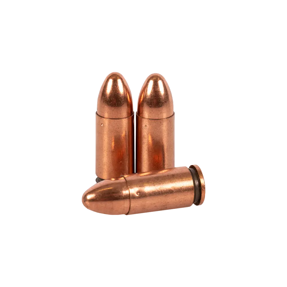 Патрон нарезной НПЗ калибр 9х19 Luger FMJ биметалл 7,4-7,6 гр. (в пачке 50 шт.) (в коробке 1350 шт.). Фото №5