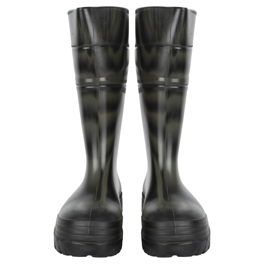 Сапоги TTLUX полиуретановые (цв. чёрно-зелёный) р. 46. Фото №4