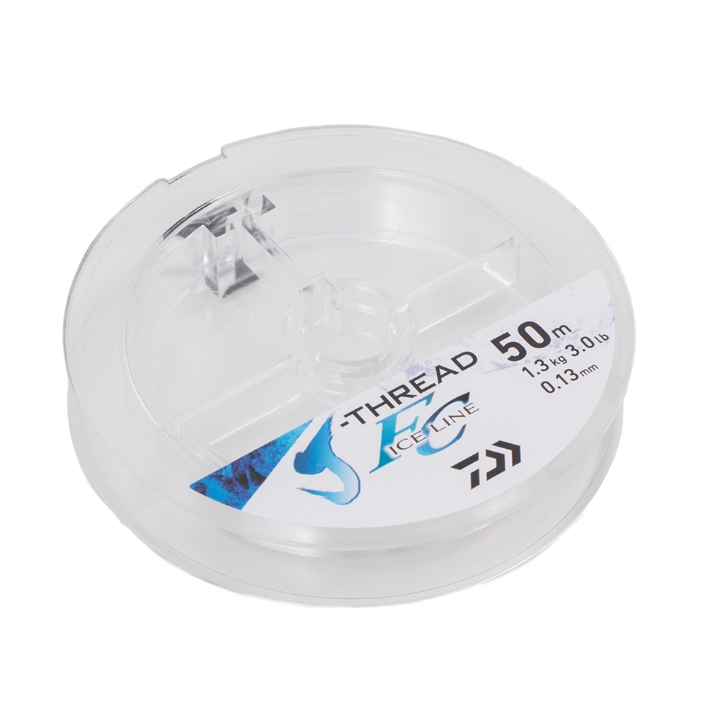 Леска Daiwa J-THREAD FC ICE LINE 0.13mm-50m. Фото №2