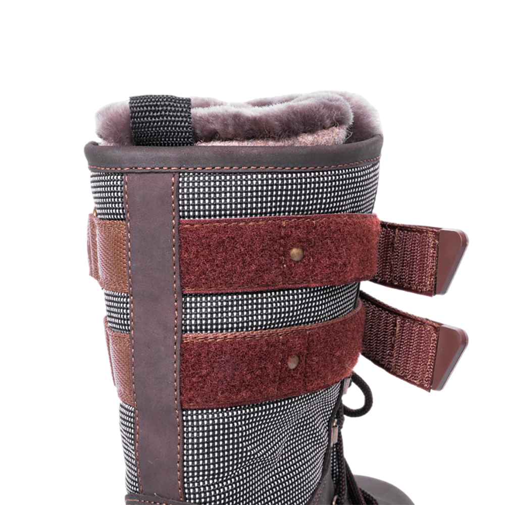 Сапоги зимние "Лось облегченные" нубук/ натуральный мех р. 44_(ХСН). Фото №4