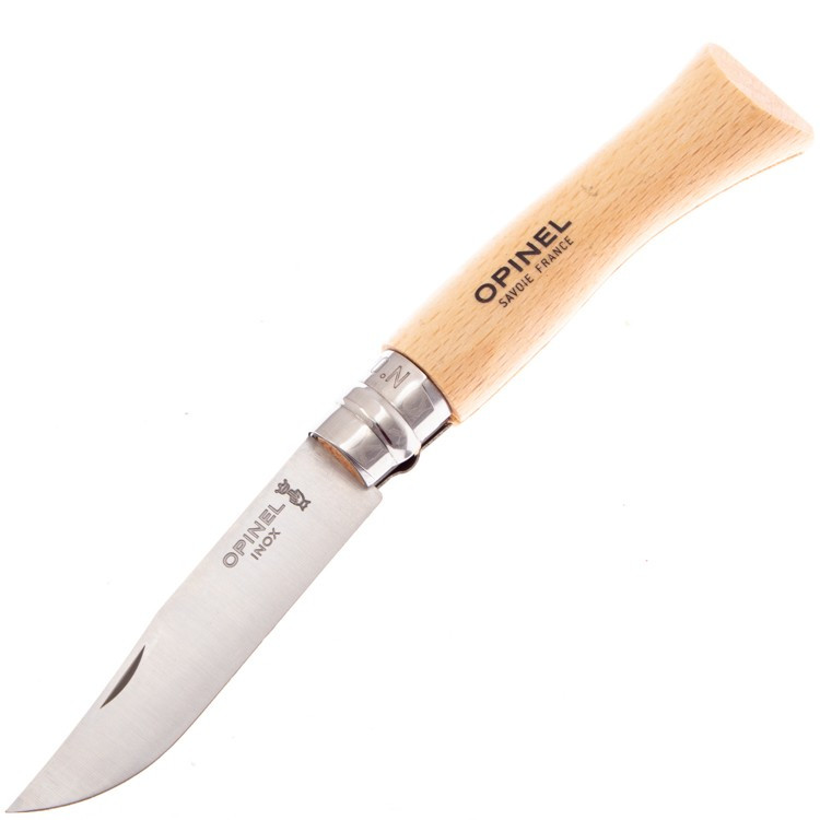 Набор 6 ножей Opinel Nature №7VRI, самшит, с орнаментом, деревянный футляр. Фото №1 Набор 6 ножей Opinel Nature №7VRI, самшит, с орнаментом, деревянный футляр. Фото №1