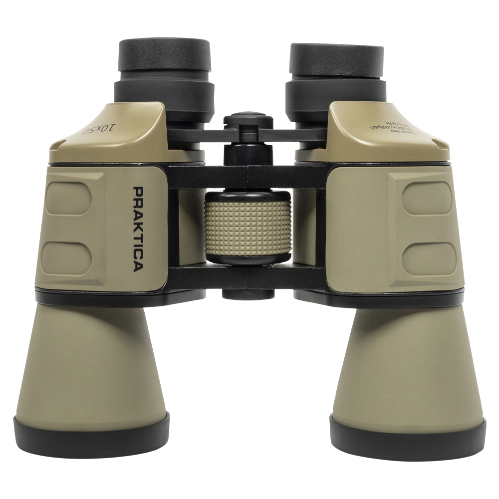 Бинокль Praktica Falcon 10x50, песочный (PRA185). Фото №2