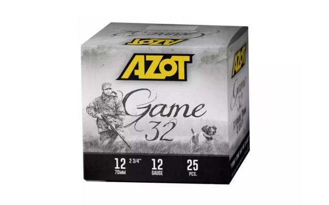Патрон АЗОТ 12/70 охотничий дробовой 34г Game б/к №5 (в пачке 25 шт) (в коробке 250шт). Фото №1 Патрон АЗОТ 12/70 охотничий дробовой 34г Game б/к №5 (в пачке 25 шт) (в коробке 250шт). Фото №1