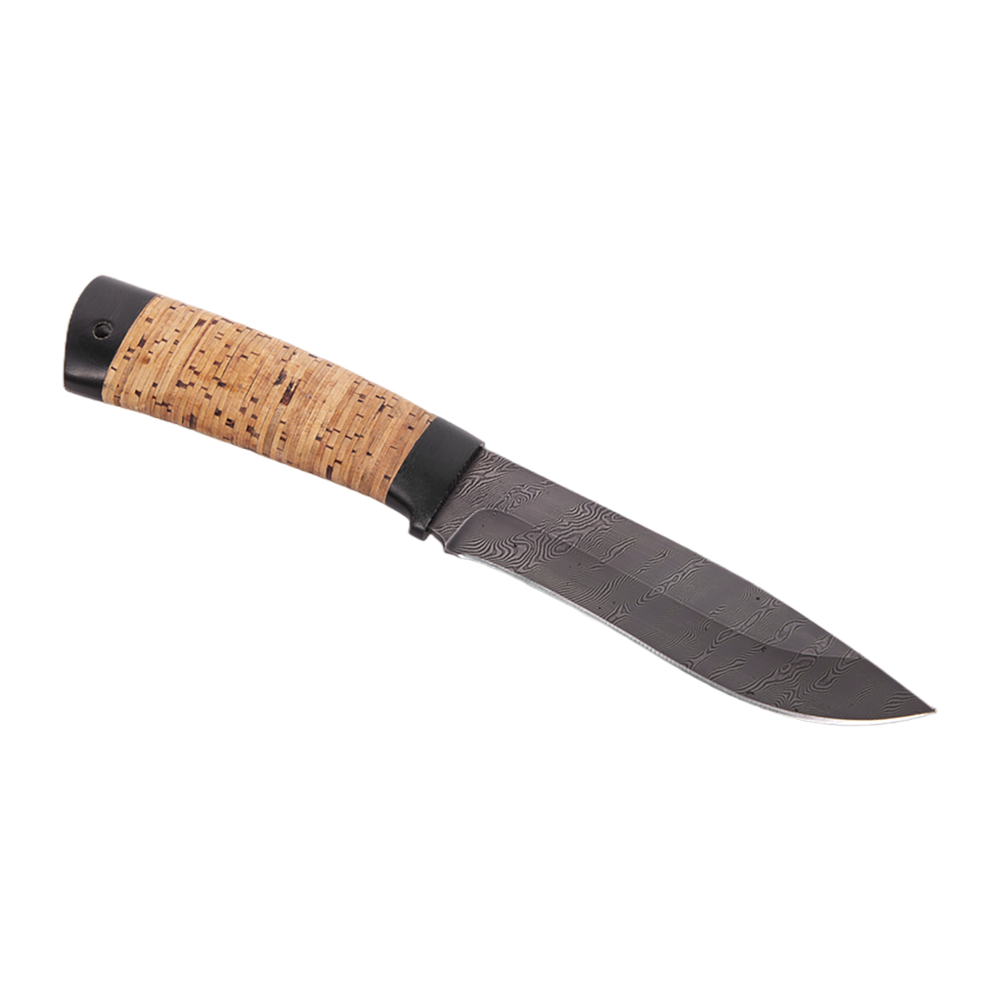 Нож ЗЗОСС, Н6, клинок ст. У10А-7ХНМ, рукоять текстолит, береста. Фото №1 Нож ЗЗОСС, Н6, клинок ст. У10А-7ХНМ, рукоять текстолит, береста. Фото №1