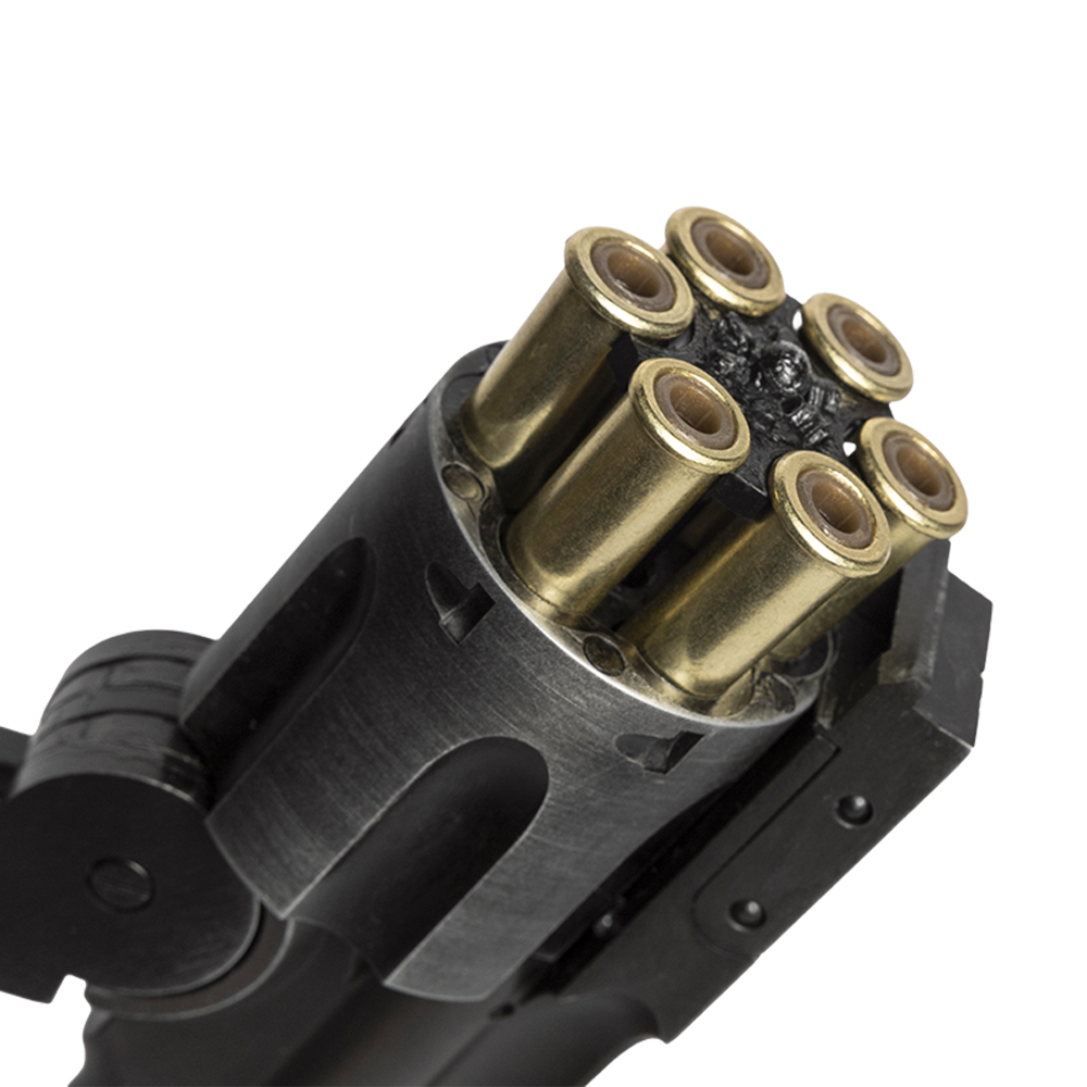 Револьвер пневматический ASG Schofield 6" Aging black, калибр 4,5 мм. Фото №9