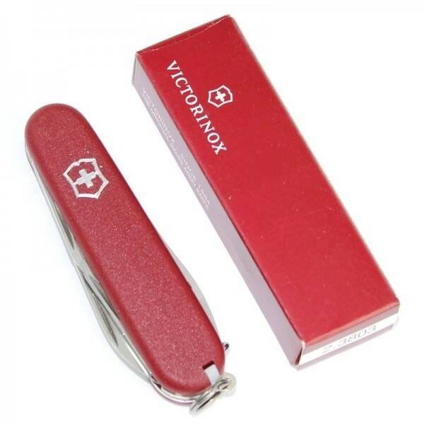 Нож Victorinox карманный ECOLINE 84мм / матовый красный (шт). Фото №1