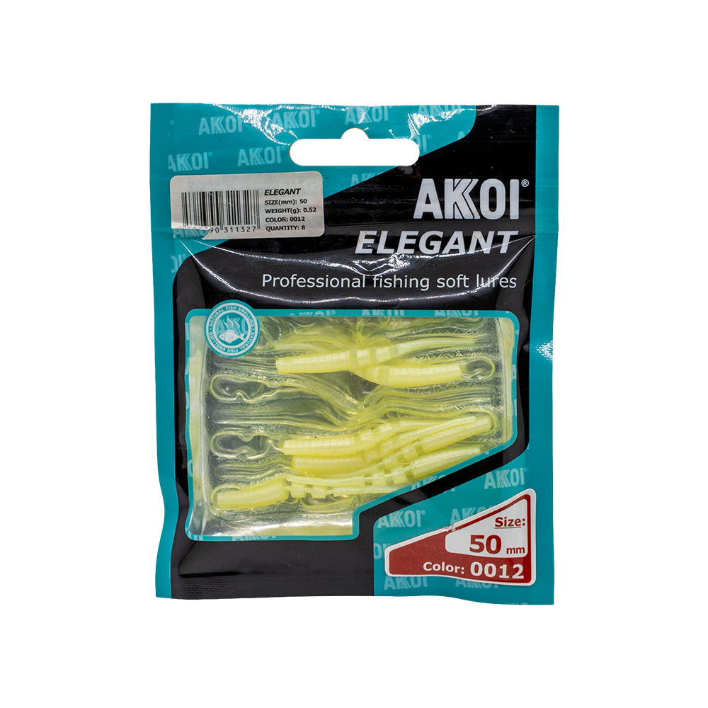 Съедобная резина Слаг AKKOI Elegant 50 D042. Фото №1