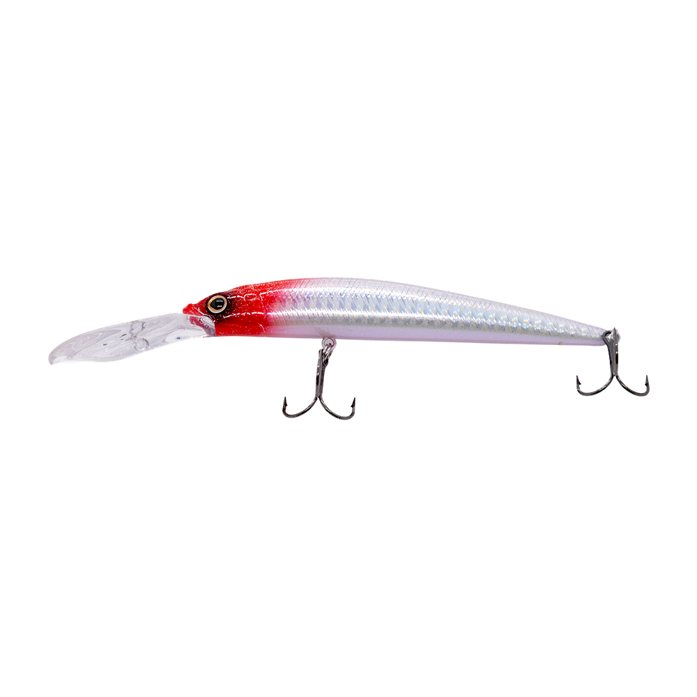 Воблер Strike Pro Alpha Diver 110, 110мм, 13гр, заглубление 2,5м.-4,0м., цвет (JL-062F#022PPP-713). Фото №3 Воблер Strike Pro Alpha Diver 110, 110мм, 13гр, заглубление 2,5м.-4,0м., цвет (JL-062F#022PPP-713). Фото №3