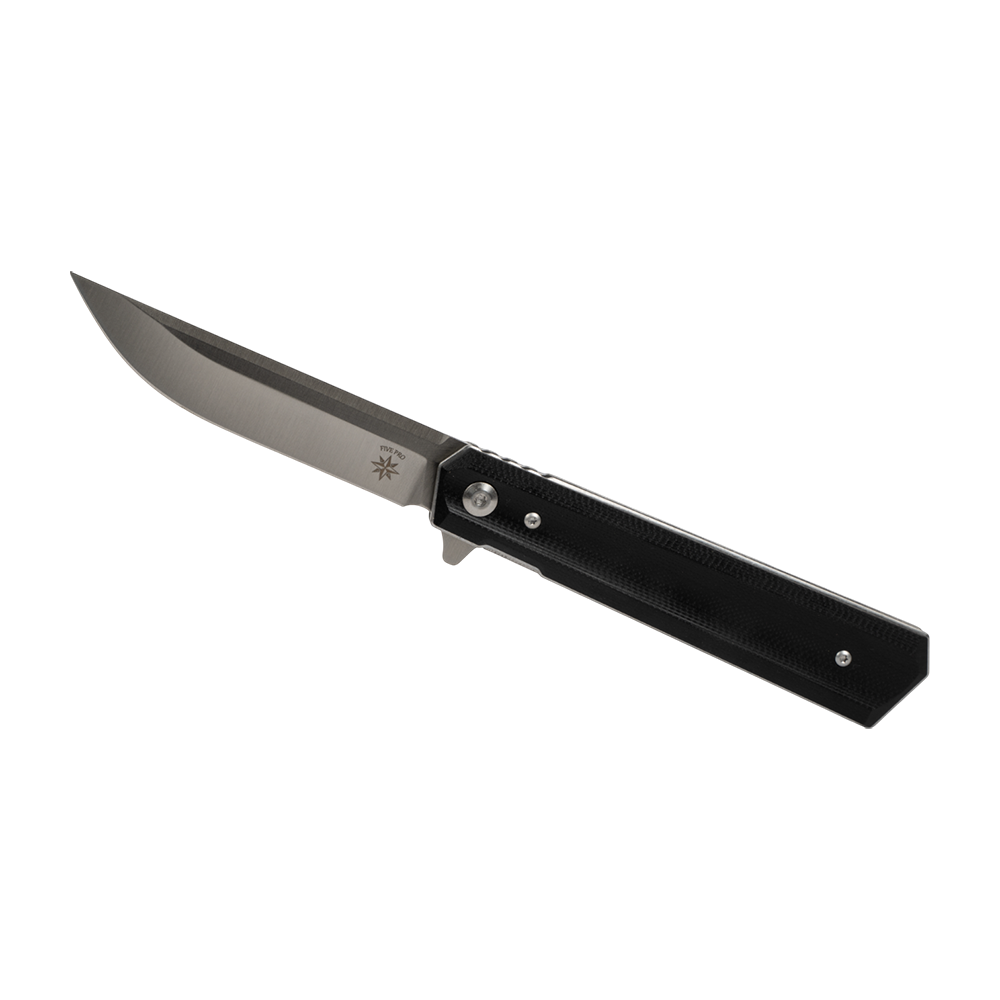 Нож туристический J030H, клинок D2, рукоять G10 (дерево) (Ярхант). Фото №3