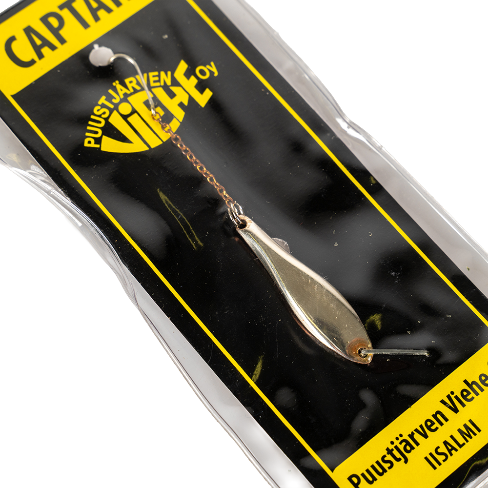 Блесна Puustjarven Captain 38мм, 5гр, цвет (Kup/Hop) цепочка-крючок. Фото №3 Блесна Puustjarven Captain 38мм, 5гр, цвет (Kup/Hop) цепочка-крючок. Фото №3