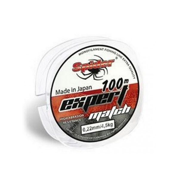 Леска Spider Expert Match 0,22мм 100м. Фото №2 Леска Spider Expert Match 0,22мм 100м. Фото №2