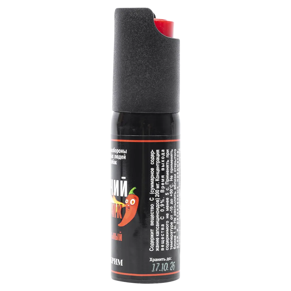 Баллон аэрозольный "Жгучий перчик", 25мл (OC) (300 в упаковке). Фото №2 Баллон аэрозольный "Жгучий перчик", 25мл (OC) (300 в упаковке). Фото №2