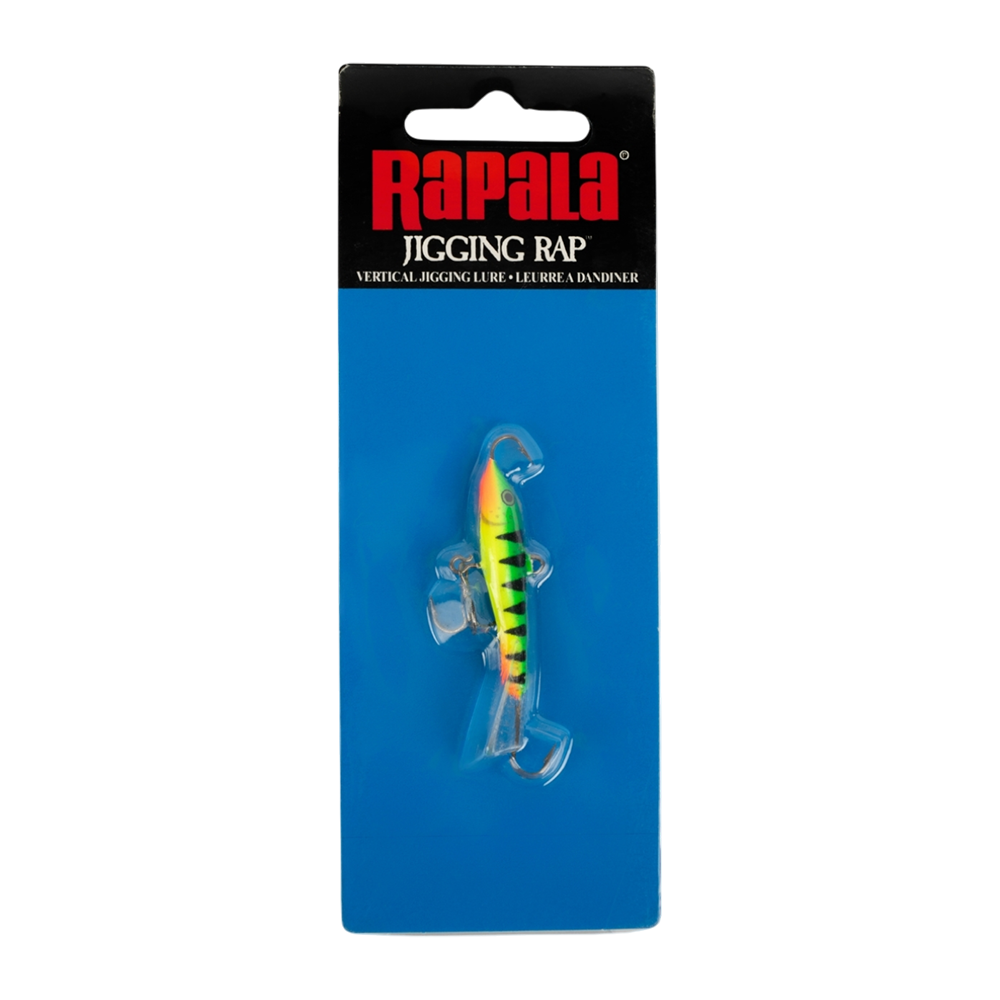 Балансир Rapala Jigging Rap 50мм, 9гр, цвет (FP) с тройником. Фото №1