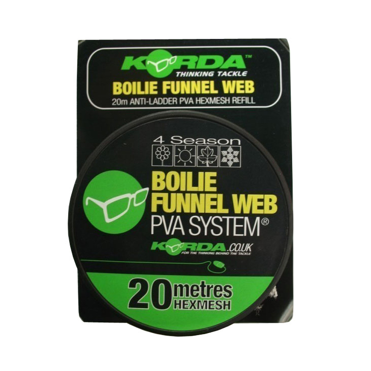 Сетка Korda PVA Long Chuck Funnel Web 20м KLCHR20. Фото №1 Сетка Korda PVA Long Chuck Funnel Web 20м KLCHR20. Фото №1
