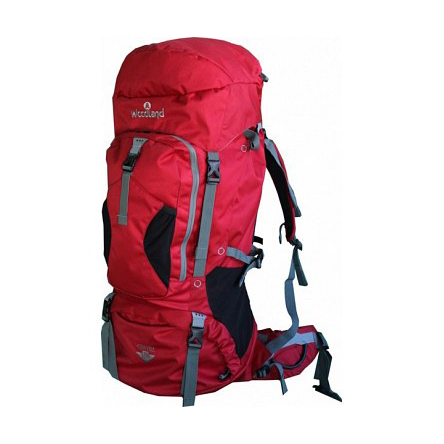 Рюкзак WoodLand Travel 75L (краный/серый/св.серый) . Фото №2 Рюкзак WoodLand Travel 75L (краный/серый/св.серый) . Фото №2