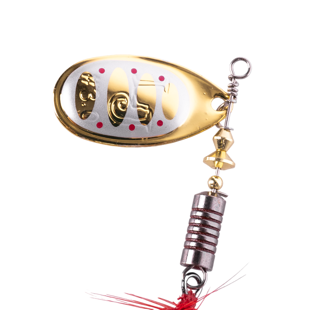 Блесна вращающаяся Lucky John Bonnie Blade №3, 6,4гр, цвет (002). Фото №2