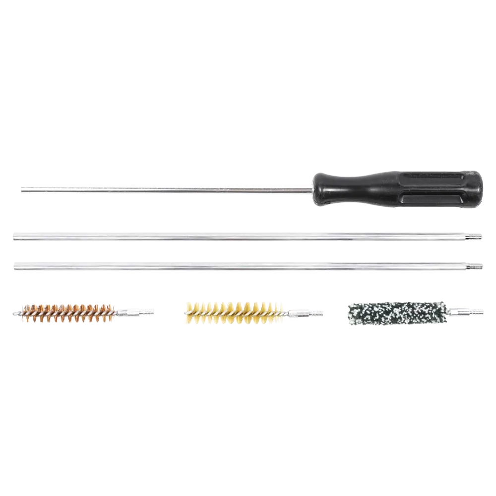 Набор для чистки ружей LUCKY VIEW, калибр 9,6, 3 ерша, алюминиевый шомпол 3-х секционный. Фото №1 Набор для чистки ружей LUCKY VIEW, калибр 9,6, 3 ерша, алюминиевый шомпол 3-х секционный. Фото №1