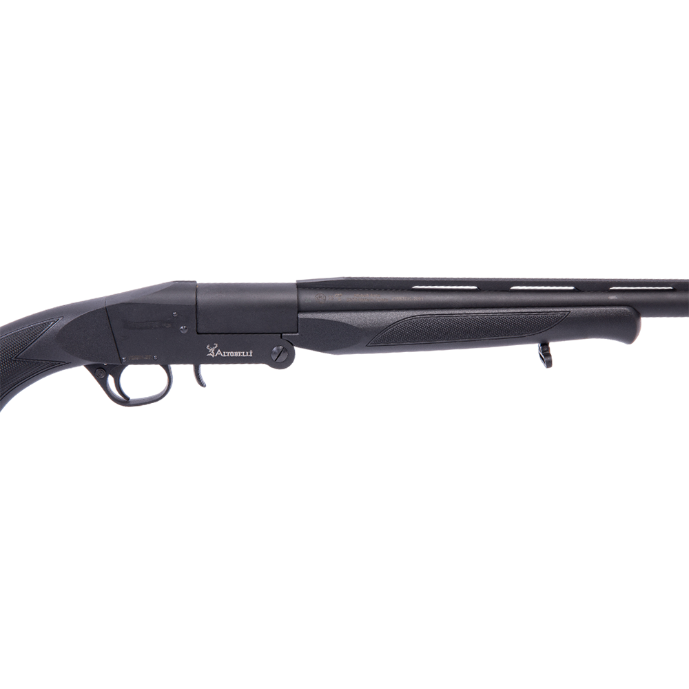 Ружье Altobelli Manifest Single Barrel Black, калибр 20/76, L=710 (пластик, переломное, вентилируемая планка, набор чоков). Фото №3