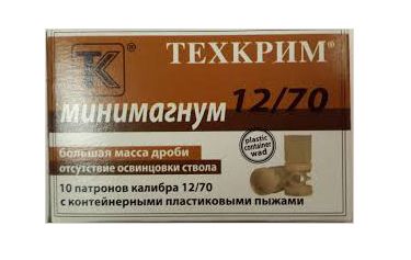 Патрон Техкрим 12/70 Минимагнум № 1 (в упаковке 10 шт) (в коробке 240 шт.). Фото №2 Патрон Техкрим 12/70 Минимагнум № 1 (в упаковке 10 шт) (в коробке 240 шт.). Фото №2