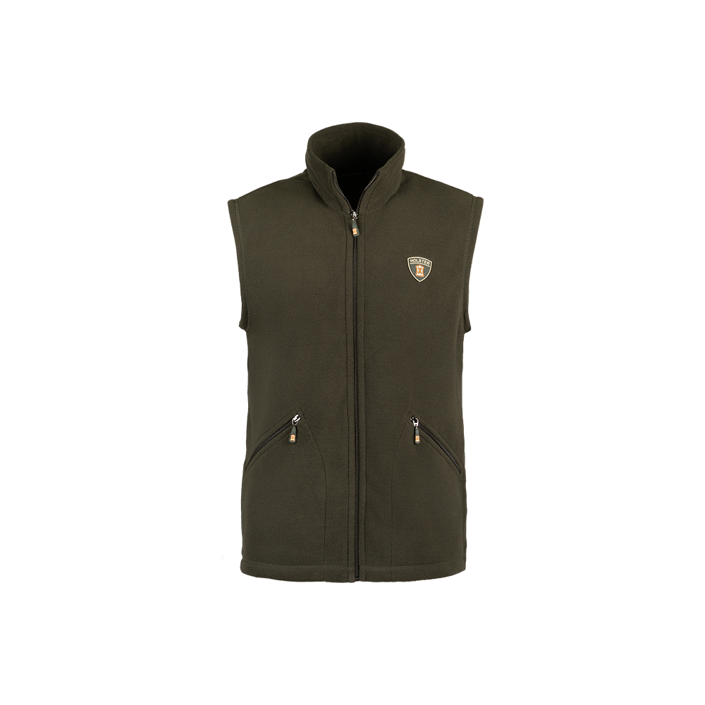 Жилет флис, олива. Фото №1