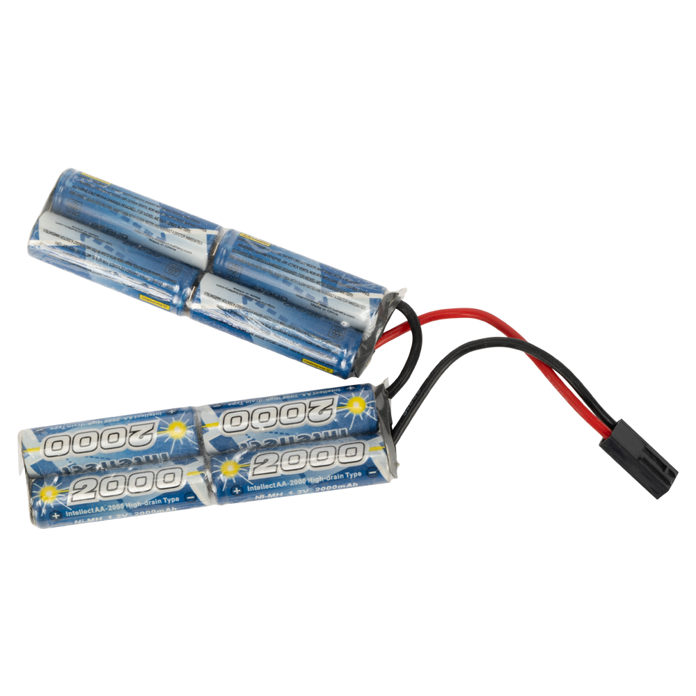 Аккумулятор Battery Intelect NiMH 9,6V 2000mAh. Фото №1