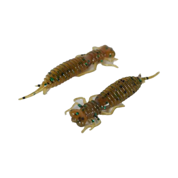 Приманка силиконовая Fanatik Larva 2" 50мм, (8шт. упак.) цвет 004. Фото №1