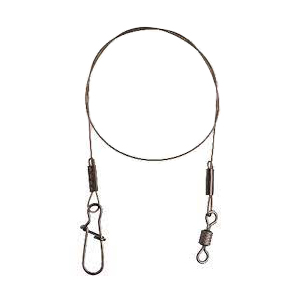 Поводок SEOX оснащенные 5кг. 15см, материал 1*7(США) фурн.(Япония) (10шт.). Фото №1