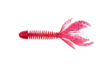 Съедобная резина твистер-рачок AKKOI Slick 75 S058. Фото №2