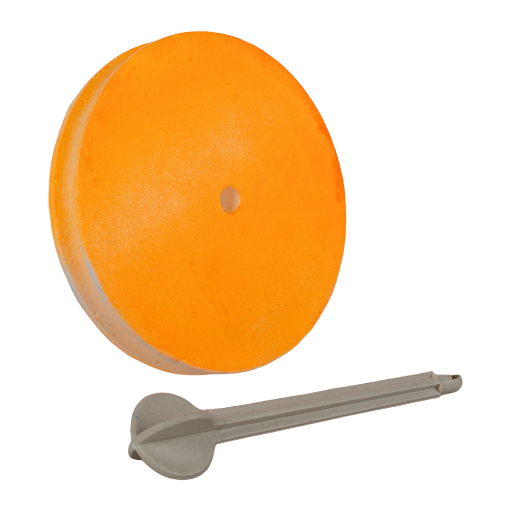 Кружок рыболовный "Экстра"  D-125мм пенопласт, пластик.штырь (Рост). Фото №2