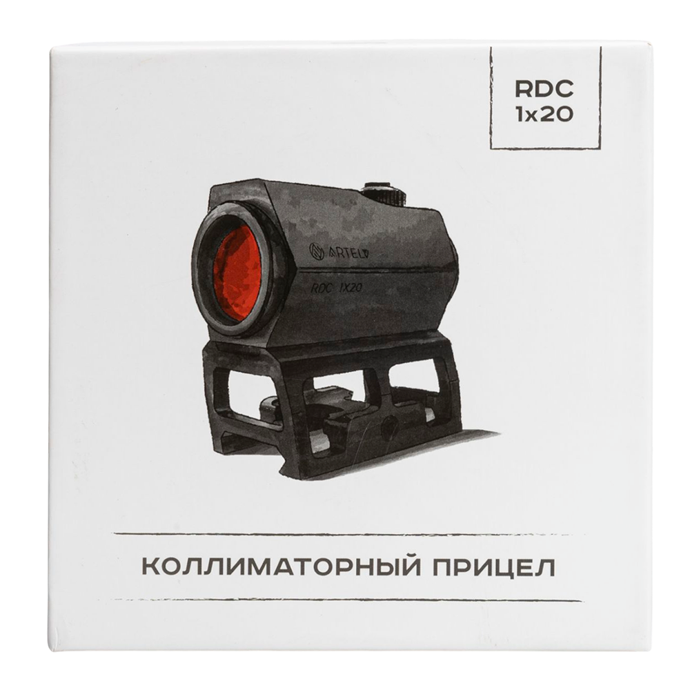 Прицел коллиматорный ARTELV RDC 1x20. Фото №6