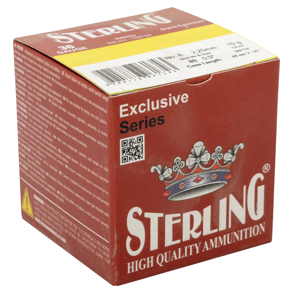 Патрон STERLING калибр 410, 10г №8 (пачка 25 шт.). Фото №5