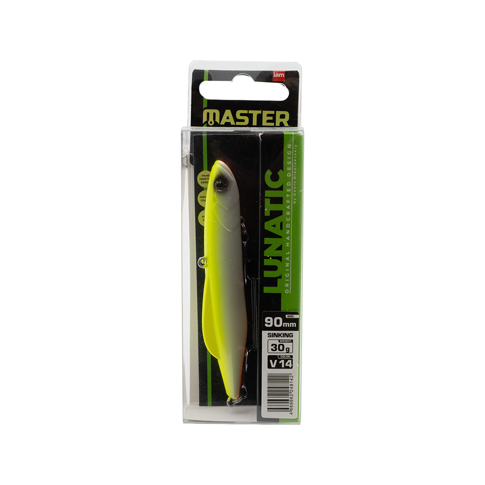 Воблер-раттлин IAM Master Lunatic, 90мм, 30гр цвет (V14). Фото №1 Воблер-раттлин IAM Master Lunatic, 90мм, 30гр цвет (V14). Фото №1