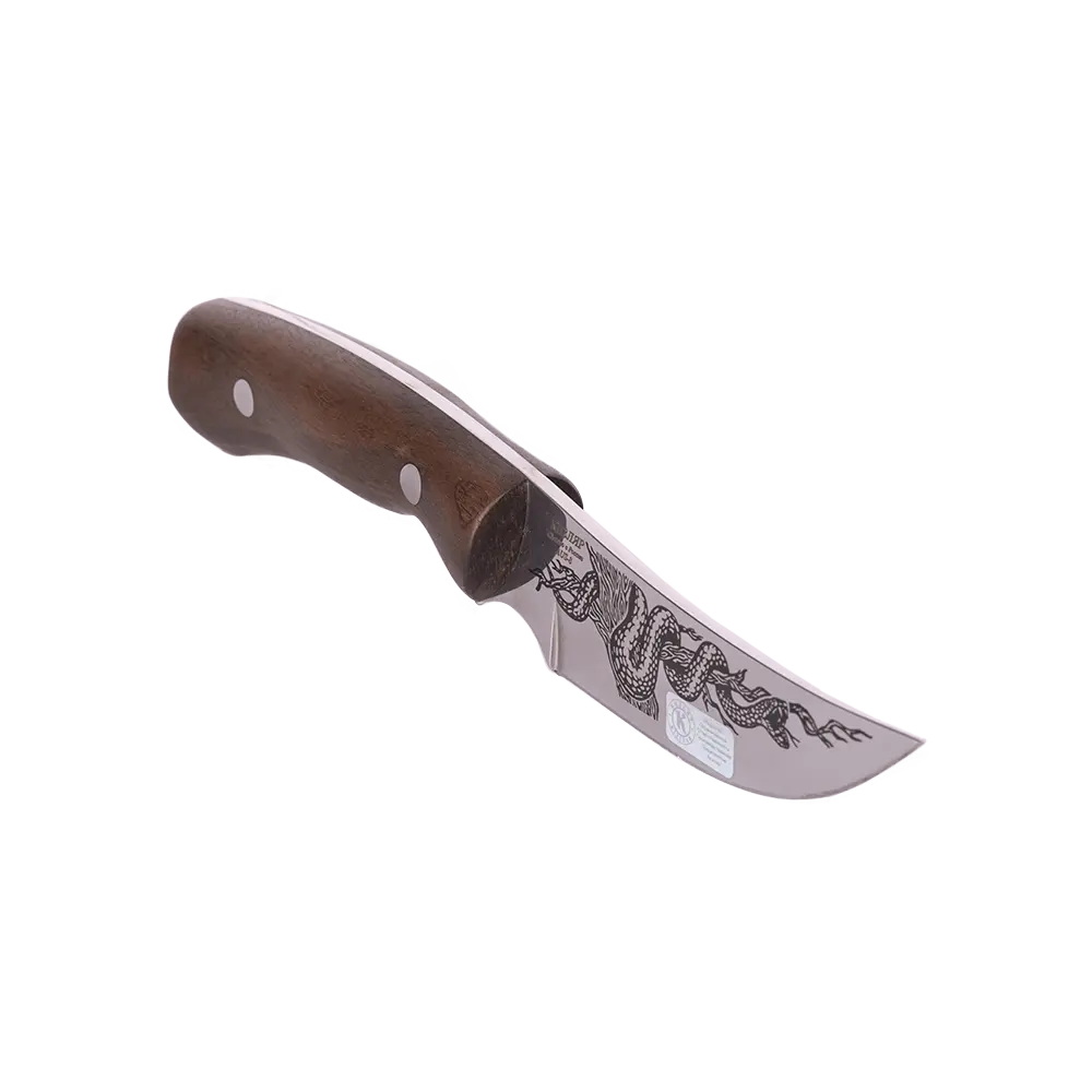Нож Кизляр "Гюрза-2" (дерево, орех, с рисунком). Фото №3 Нож Кизляр "Гюрза-2" (дерево, орех, с рисунком). Фото №3