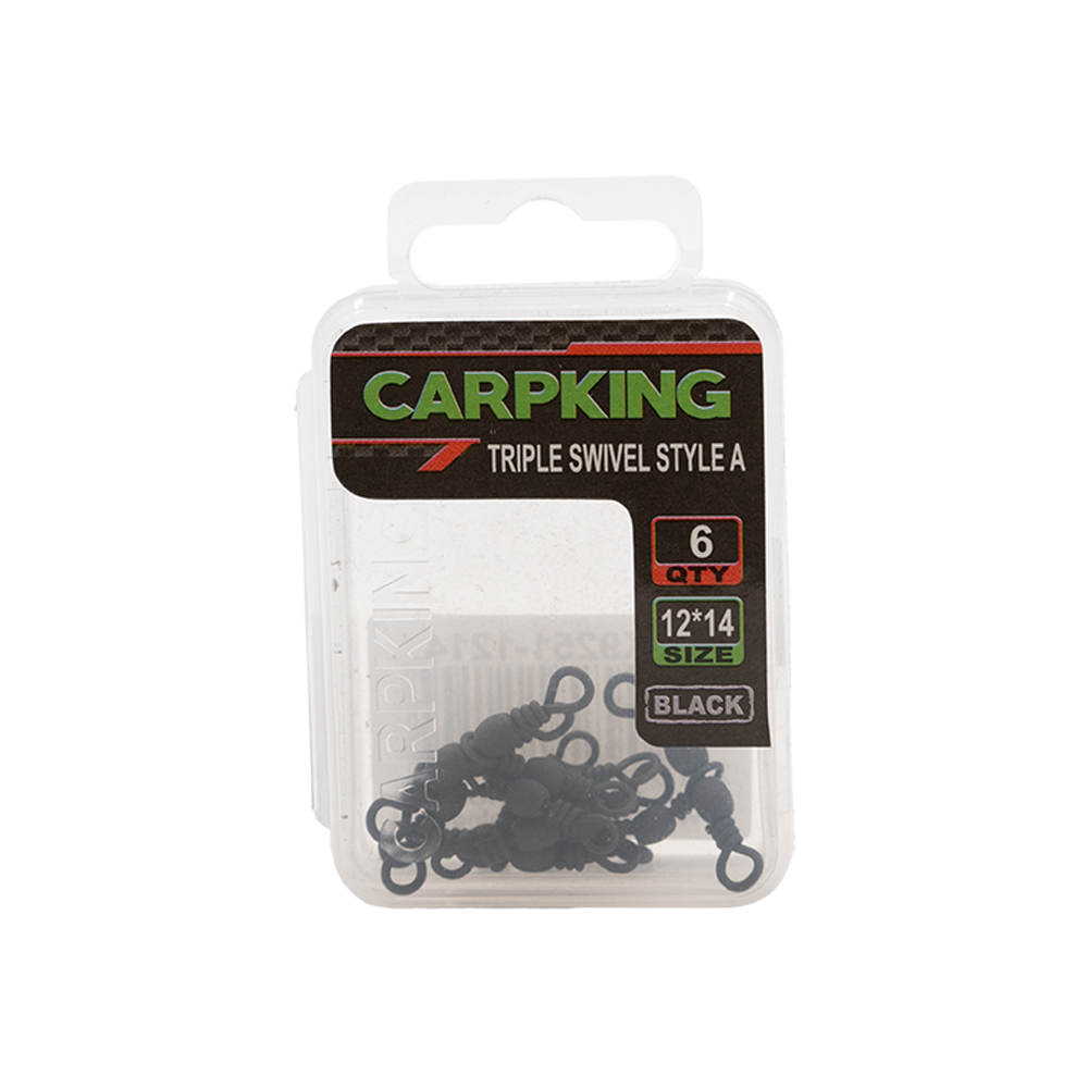 Вертлюг на три направления "Carpking" CK9251-1214 #12x14 (6шт. упак.). Фото №1